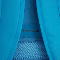 New Rebels Bruce Miami Rugzak 9L Waterafstotende Laptop Rugtas 13 inch Schooltas en Werktas van PU Nylon Comfortabel Comp 9L Turquoise