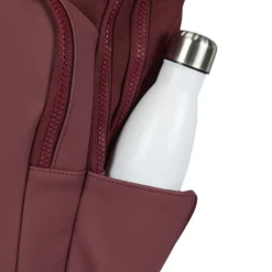 New Rebels Bruce Milwaukee Burgundy 18L Rugzak Waterafstotend Laptop 15.6
