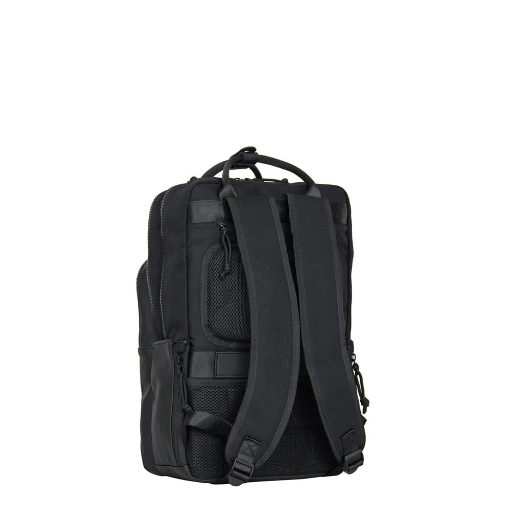New Rebels Bruce Milwaukee 18L Laptoptas Werktas Schooltas 15,6 '' Zwart