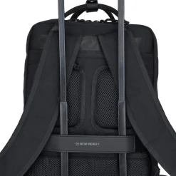 New Rebels Bruce Milwaukee 18L Laptoptas Werktas Schooltas 15,6 '' Zwart