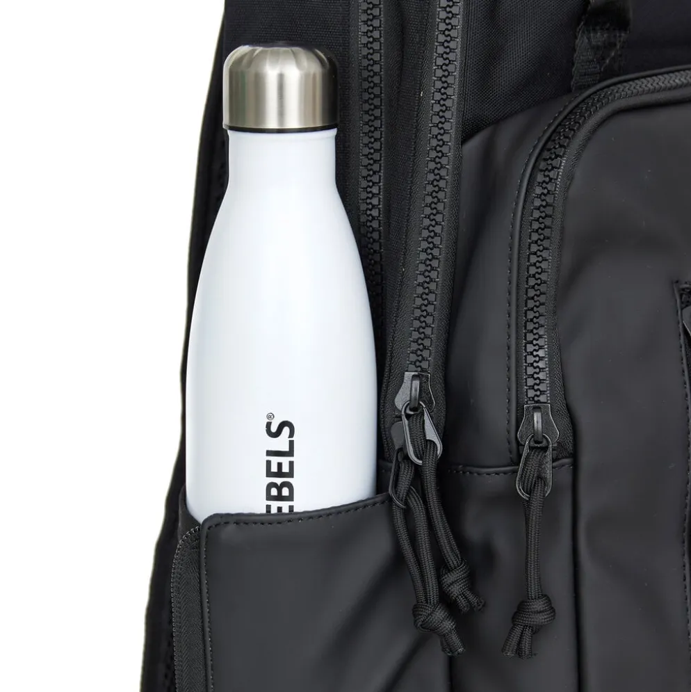 New Rebels Bruce Milwaukee 18L Laptoptas Werktas Schooltas 15,6 '' Zwart
