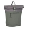 New Rebels Bruce New York Antraciet 21L Rolltop Rugzak Waterafstotend Laptop 15.6"
