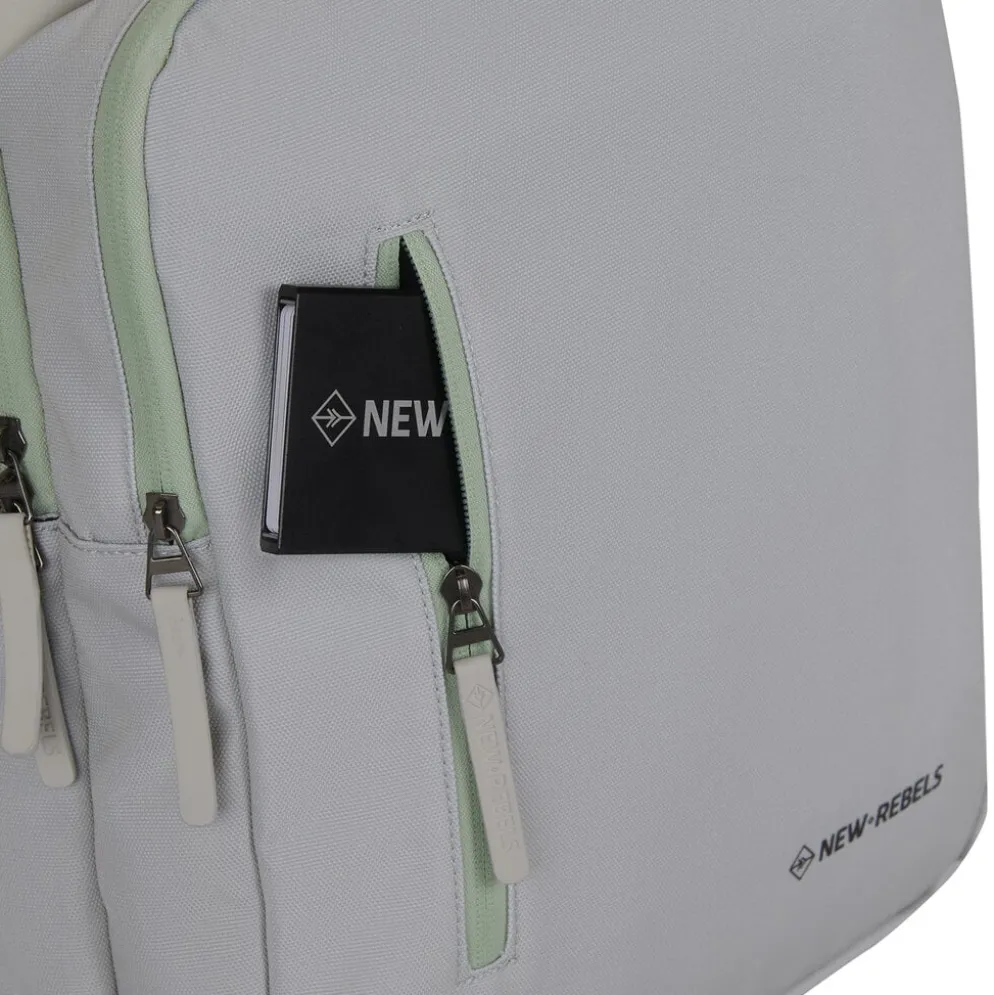 New Rebels Ceres Milwaukee Lime 18L Rugzak Waterafstotend Laptop 15.6"