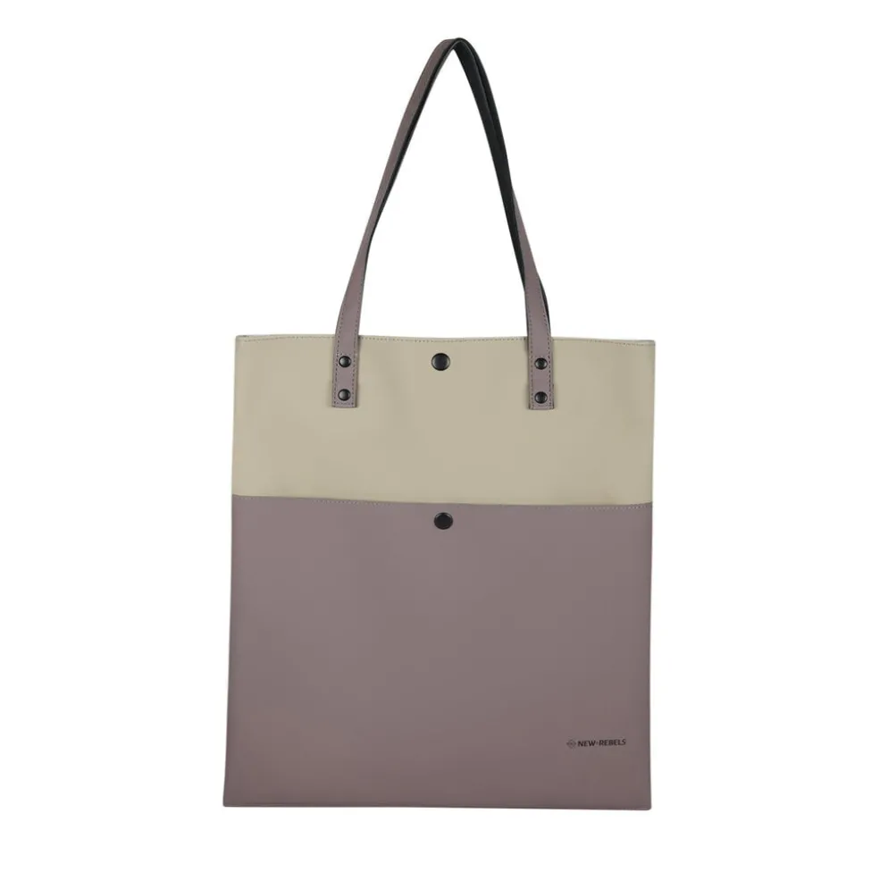 New Rebels Fane Kileen Oudpaars 6L Shopper Waterafstotend Laptop 13"