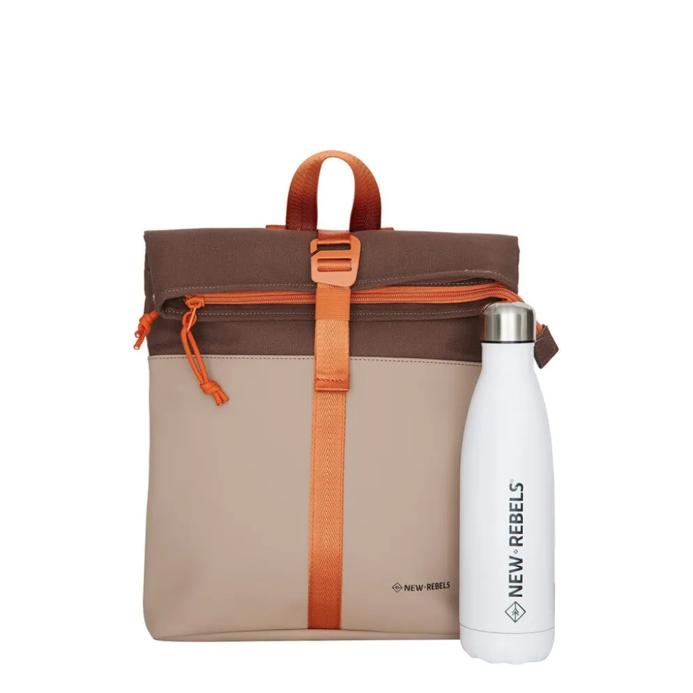 New Rebels Ferron Los Angeles Coffee 7L Rolltop Rugzak Waterafstotend
