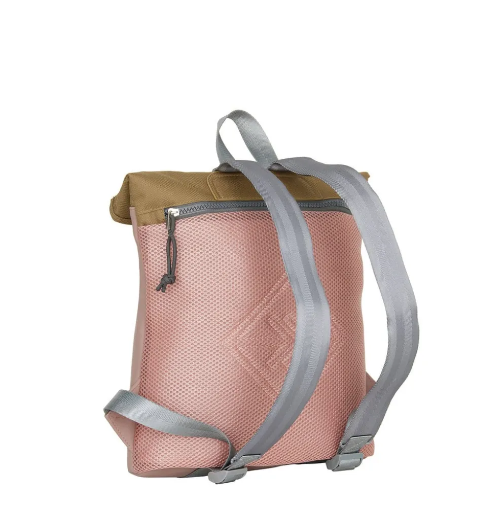 New Rebels Ferron Los Angeles Oud Roze 7L Rolltop Rugzak Water Repellent
