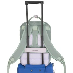 New Rebels Ferron Miami Rugzak 9L Waterafstotende Laptop Rugtas 13 inch Schooltas en Werktas van PU Nylon Comfortabel Lila