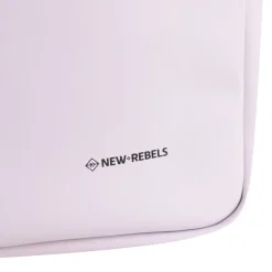 New Rebels Ferron Milwaukee 19 Liter Laptop Backpack – Water-Resistant PU, Suitable for 15.6″ Laptop, 19L, Lilac