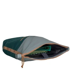 New Rebels Ferron New York Rolltop Rugzak 16L – Rolltop Werktas / Schooltas Laptop Rugtas  Petrol