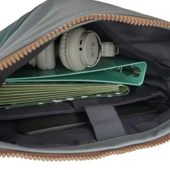 New Rebels Ferron New York Rolltop Rugzak 16L – Rolltop Werktas / Schooltas Laptop Rugtas  Petrol