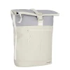 New Rebels Ferron New York Rolltop Rugzak 16L – Rolltop Werktas / Schooltas Laptop Rugtas Beige
