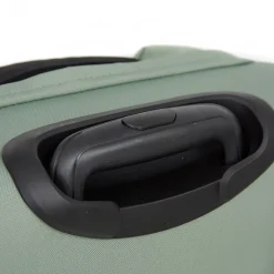 New Rebels Gassaway Trolley 35L Stevige Lichtgewicht reiskoffer met Dubbele Wielen Salie Groen