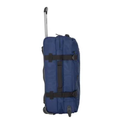 New Rebels Gassaway Trolley Medium Navy | Reiskoffer 52L | Lichtgewicht Koffer met Dubbele Wielen | 60x36x24 cm