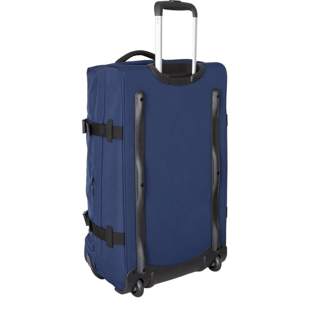 New Rebels Gassaway Trolley XXL Navy | Grote Reiskoffer 73L | Lichtgewicht Koffer met Dubbele Wielen | 70x39x27 cm | Navy