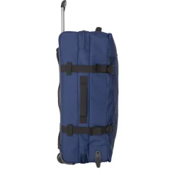 New Rebels Gassaway Trolley XXL Navy | Grote Reiskoffer 73L | Lichtgewicht Koffer met Dubbele Wielen | 70x39x27 cm | Navy