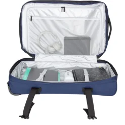 New Rebels Gassaway Trolley XXL Navy | Grote Reiskoffer 73L | Lichtgewicht Koffer met Dubbele Wielen | 70x39x27 cm | Navy