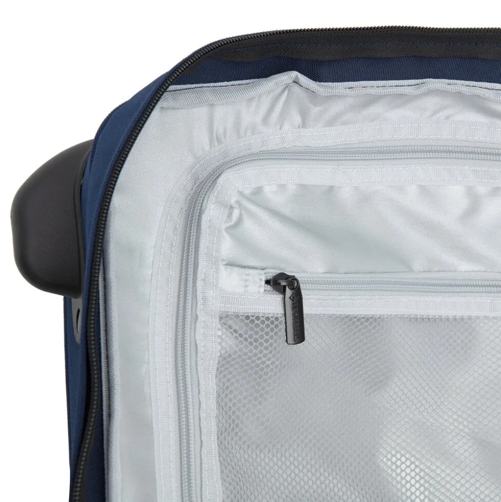 New Rebels Gassaway Trolley XXL Navy | Grote Reiskoffer 73L | Lichtgewicht Koffer met Dubbele Wielen | 70x39x27 cm | Navy