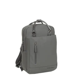 New Rebels Harper Miami Rugzak 9L Waterafstotende Laptop Rugtas 13 inch Schooltas en Werktas van PU Comfortabel Antraciet