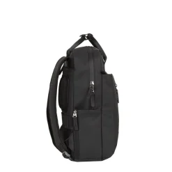 New Rebels Harper Miami Rugzak 9L Waterafstotende Laptop Rugtas 13 inch Schooltas en Werktas van PU Comfortabel Zwart