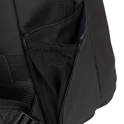 New Rebels Harper Miami Rugzak 9L Waterafstotende Laptop Rugtas 13 inch Schooltas en Werktas van PU Comfortabel Zwart