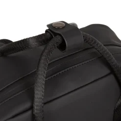 New Rebels Harper Miami Rugzak 9L Waterafstotende Laptop Rugtas 13 inch Schooltas en Werktas van PU Comfortabel Zwart