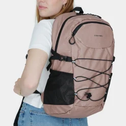New Rebels Hugo Carmichael Waterdichte Rugzak: Hiking Rugtas van 26 Liter Old Pink