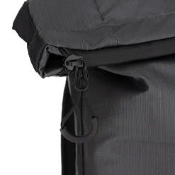 New Rebels Hugo New York 17L Waterafstotende Rolltop Rugtas Zwart