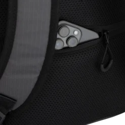 New Rebels Hugo New York 17L Waterafstotende Rolltop Rugtas Zwart