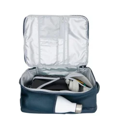 New Rebels Jessi Easton Underseater Rugzak 17L Waterafstotend PU Handbagage 40x30x20 Airline Tas 15.6 inch Laptopvak Navy