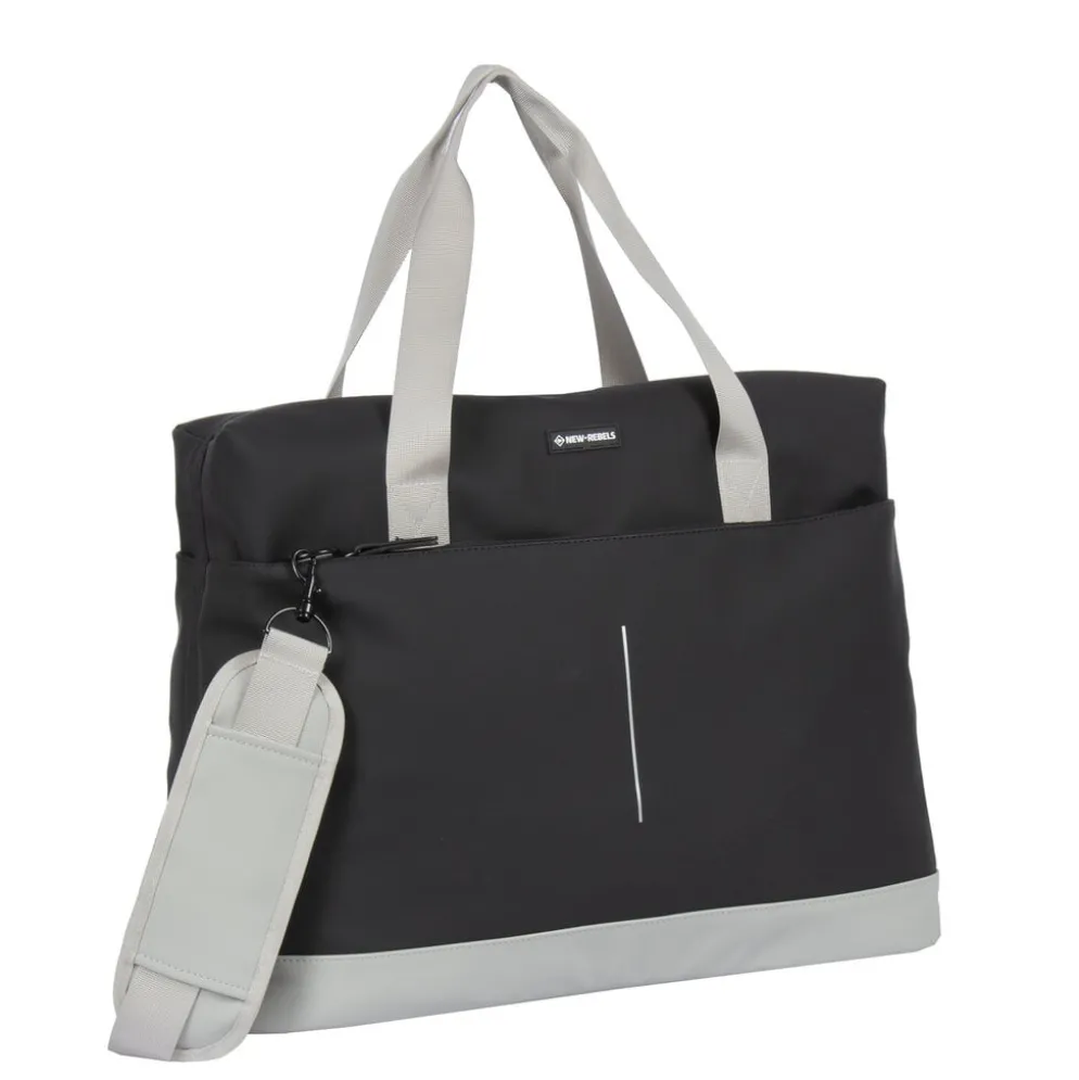 New Rebels Julan Shopper 40L Zwart Waterafstotend