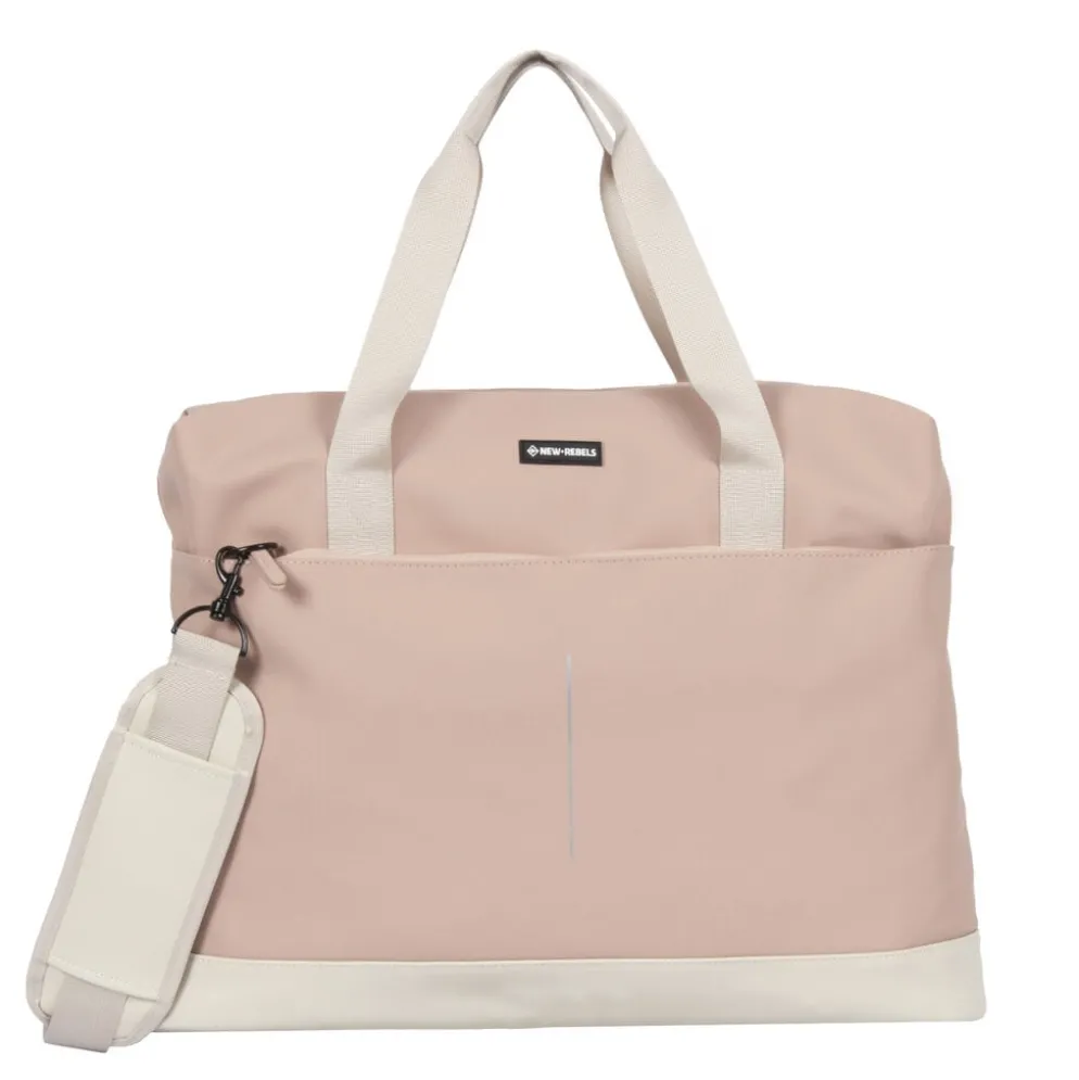 New Rebels Julan Shopper 40L Roze Waterafstotend