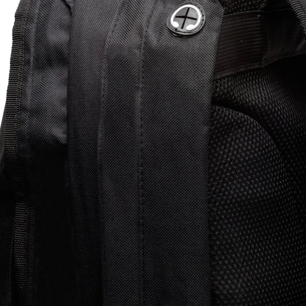 New Rebels Katschberg - Schooltas - Laptopvak - Zwart - Rugzak - Rugtas