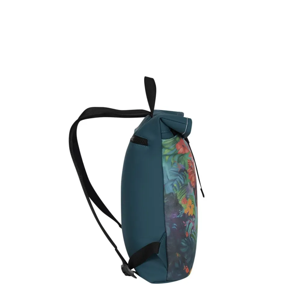 New Rebels Mart Art - Los Angeles Flowerhead Rolltop Rugzak