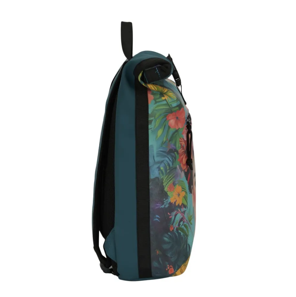 New Rebels Mart Art - New York Flowerhead 21L Rugtas Rolltop Waterafstotend Laptop 15.6"