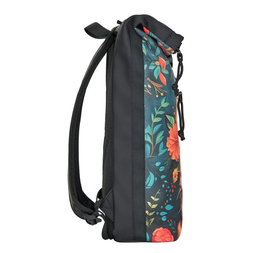 New Rebels Mart Art - New York Catface 21L Rugtas Rolltop Waterafstotend Laptop 15.6"