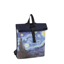 New Rebels Mart Art Los Angeles Sterrennacht Mini 7L Rugzak Rolltop Waterafstotend