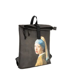 New Rebels Mart Art Los Angeles Pearl Girl Vermeer Rolltop Rugtas