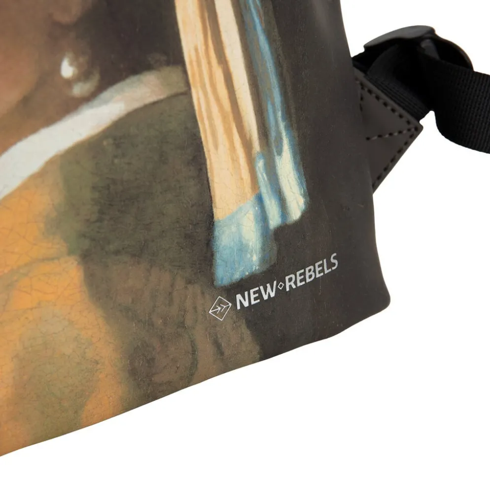 New Rebels Mart Art Los Angeles Pearl Girl Vermeer Rolltop Rugtas