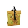 New Rebels Mart Art Los Angeles Zonnebloem Mini 7L Rugzak Rolltop Waterafstotend