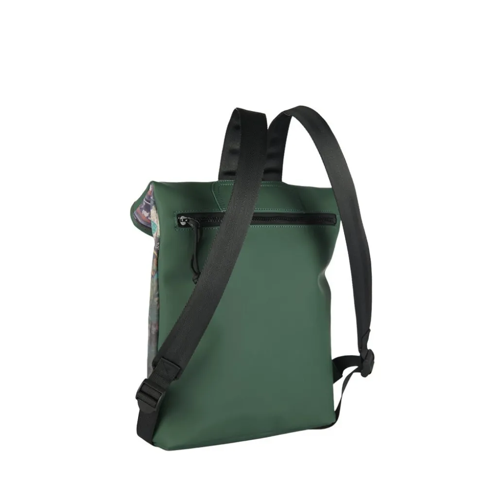 New Rebels Mart Art Los Angeles Mona Lisa Mini 7L Rugzak Rolltop Waterafstotend