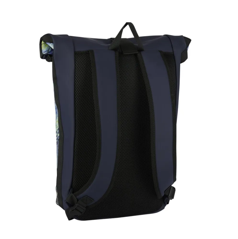 New Rebels Mart Art New York Starry Night 19L Rugzak Rolltop Waterafstotend