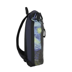 New Rebels Mart Art New York Starry Night 19L Rugzak Rolltop Waterafstotend
