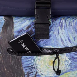 New Rebels Mart Art New York Starry Night 19L Rugzak Rolltop Waterafstotend
