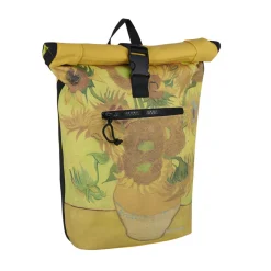 New Rebels Mart Art New York Zonnebloem 19L Rugzak Rolltop Waterafstotend