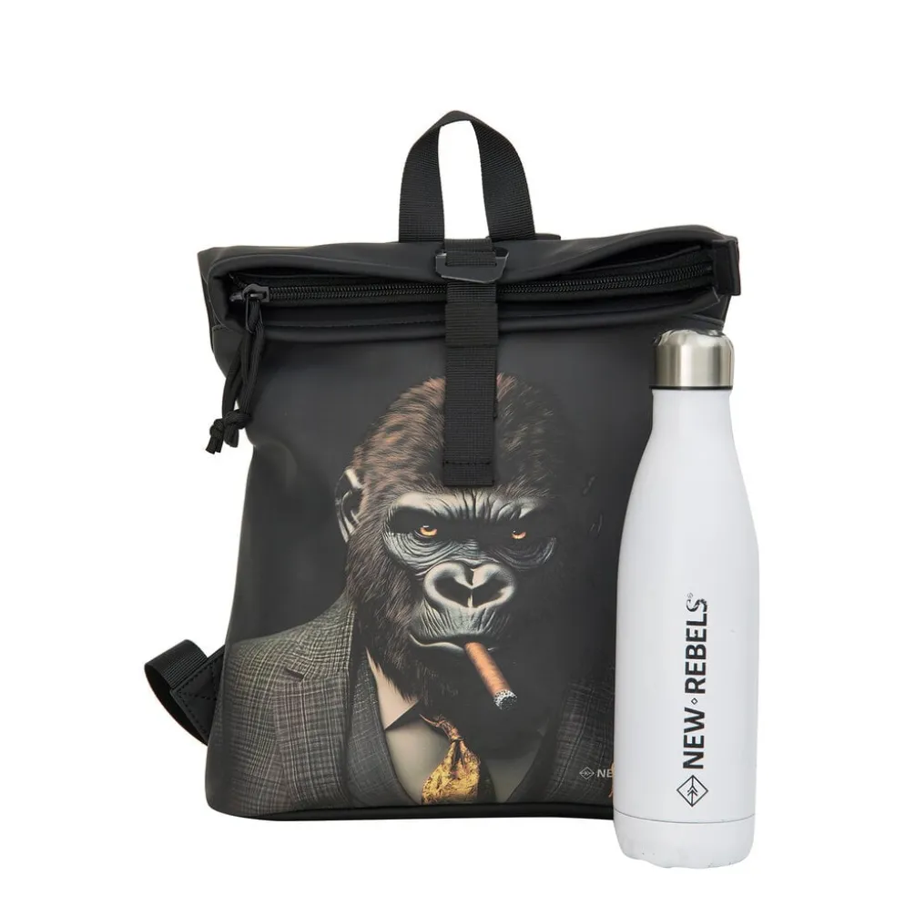 New Rebels Mart Arts - Los Angeles Melkmeisje II Rolltop rugzak