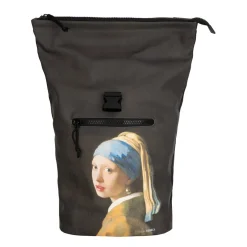 New Rebels Mart Arts – New York Parelmeisje Rolltop Rugzak 16L | Johannes Vermeer Waterafstotend Backpack