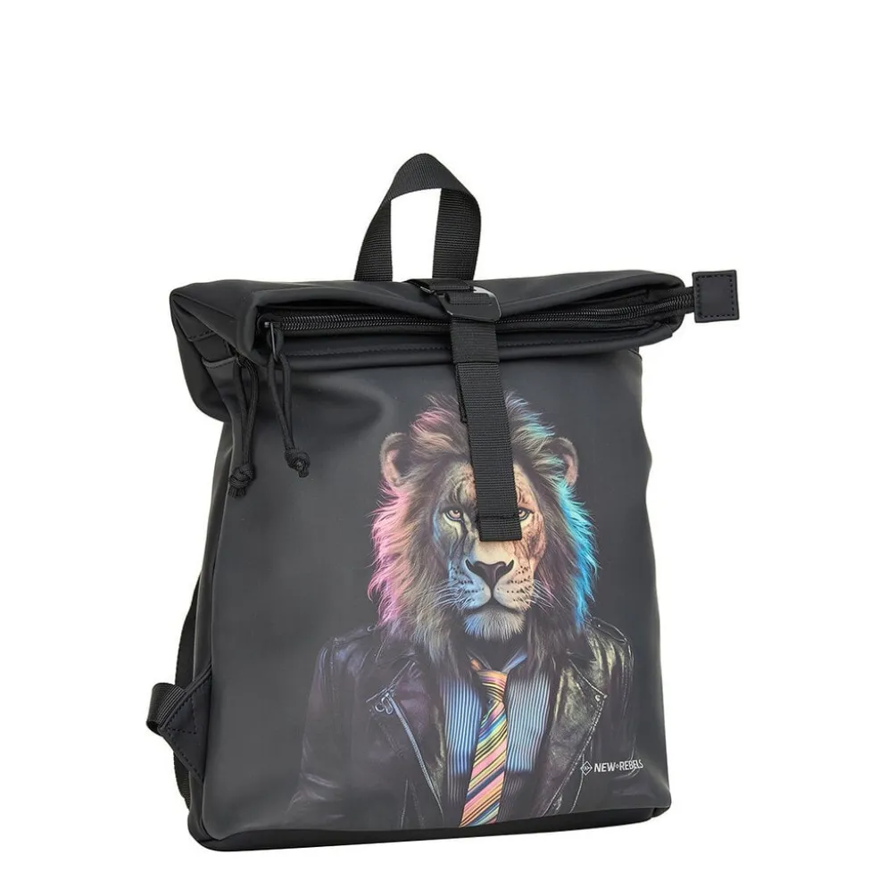 New Rebels Mart Arts Lion Roltop Rugzak Mini - 7 Liter