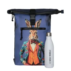 New Rebels Mart Arts New York Rabbitssuit Rolltop Rugzak 16L