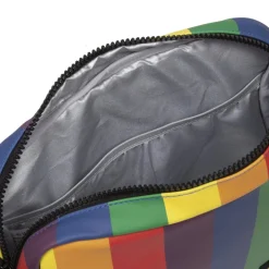 New Rebels Mart Bronx Regenboog 8L A4 Schoudertas met Flapover Waterafstotend