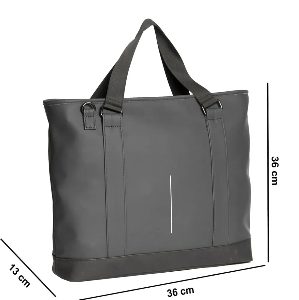 New Rebels Mart Charleston Zwart 21L Shopper Waterafstotend